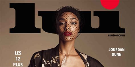 Jourdan Dunn Poses Nude for Lui Magazine